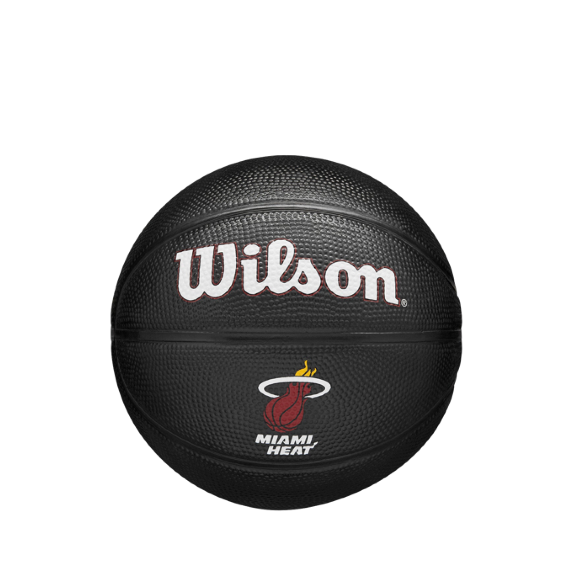 Wilson Miami HEAT Tribute Black Mini-Basketball Novelties Wilson   