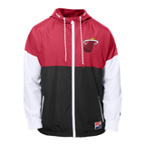 New Era Miami HEAT Colorblock Windbreaker - 1