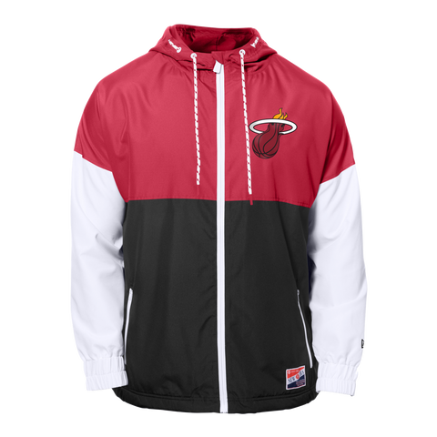 New Era Miami HEAT Colorblock Windbreaker