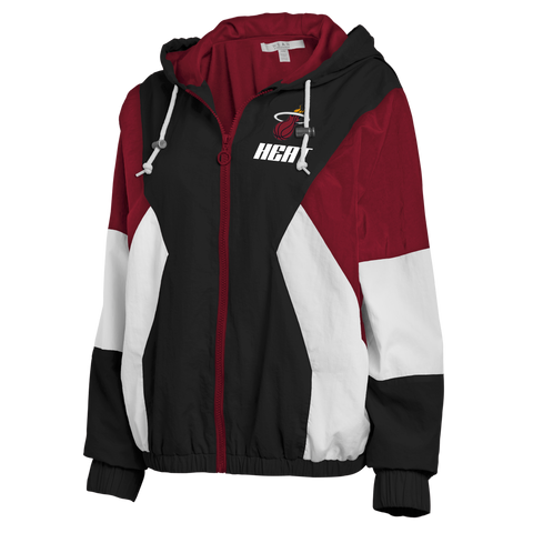 Wear Miami HEAT Color Block Women's Windbreaker