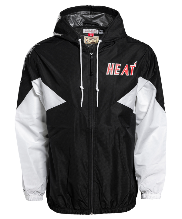 Court Culture x Mitchell & Ness Miami HEAT Windbreaker MENSOUTERWEAR MITCHELL & NESS   