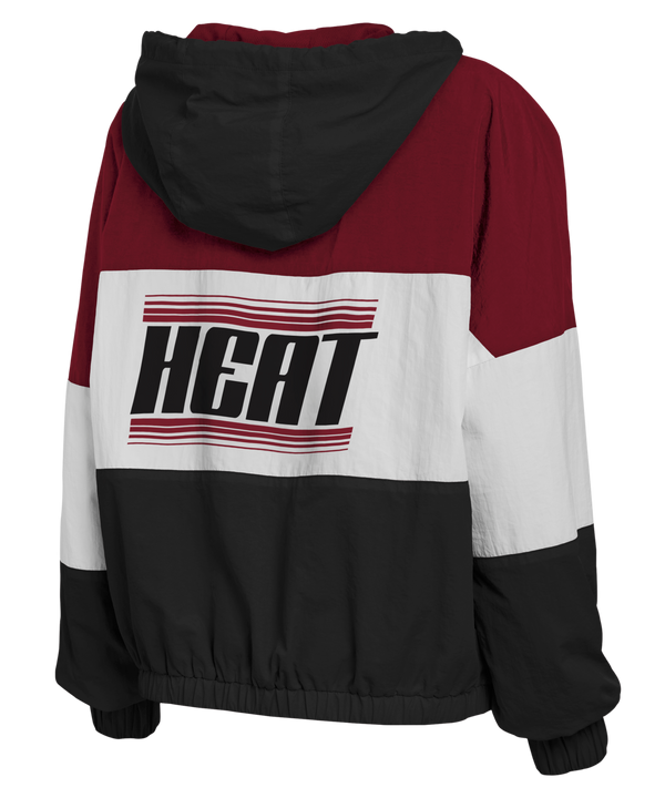 Wear Miami HEAT Color Block Women's Windbreaker Women's Jacket Wear   