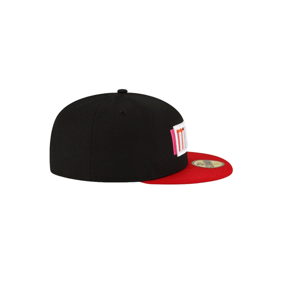 Court Culture Miami Mashup Vol. 2 Wordmark Fitted Hat Unisex Caps Court Culture   