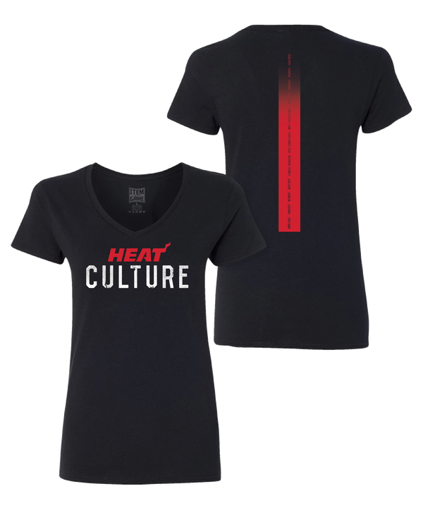 HEAT Culture Wordmark Women's Tee Women's Tee ITEM OF THE GAME   