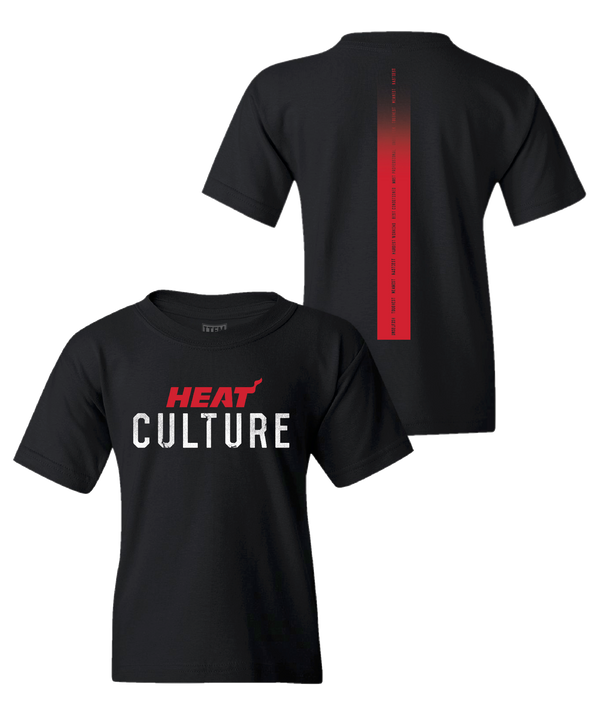 HEAT Culture Wordmark Youth Tee Youth Tee Item Of The Game   