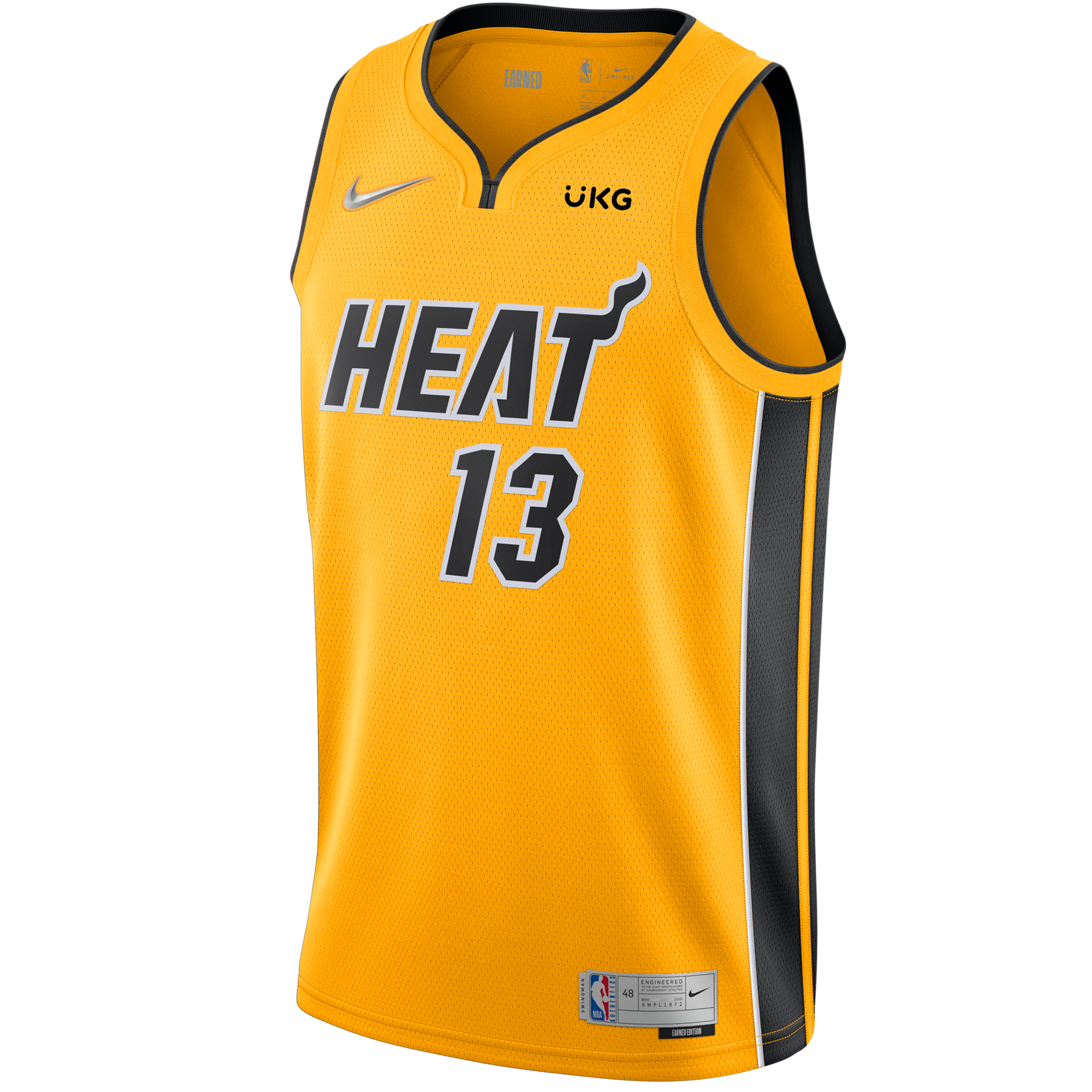 Bam Adebayo Nike Trophy Gold Youth Swingman Jersey Youth Jersey Nike   