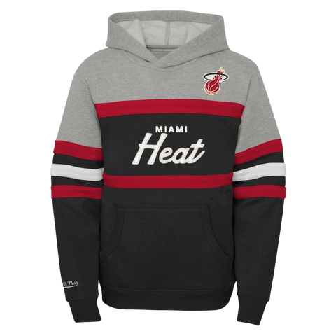 Mitchell & Ness Miami HEAT Coach Youth Hoodie