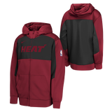 Nike Miami HEAT 2024-25 Statement Red Showtime Youth Hoodie - 3