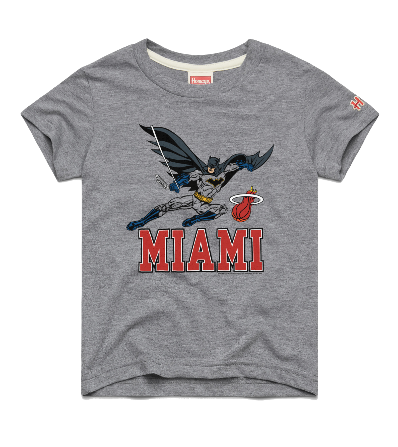 Homage Miami HEAT Batman Youth Tee Youth Tee Homage   