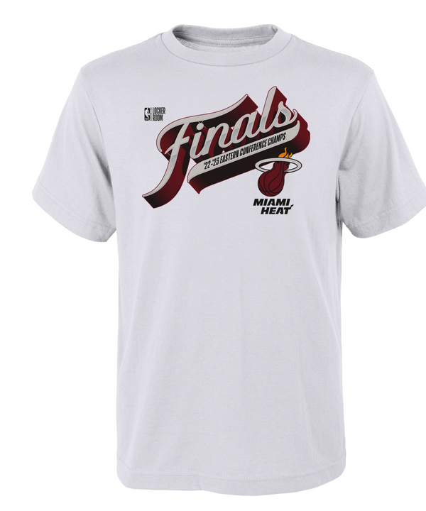 Miami HEAT 2023 Eastern Conference Champion Locker Room Youth Tee Youth Tee Outerstuff   