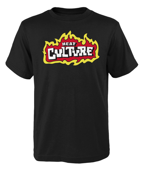 Court Culture HEAT Culture Flames Youth Tee KIDSTEE OUTERSTUFF   