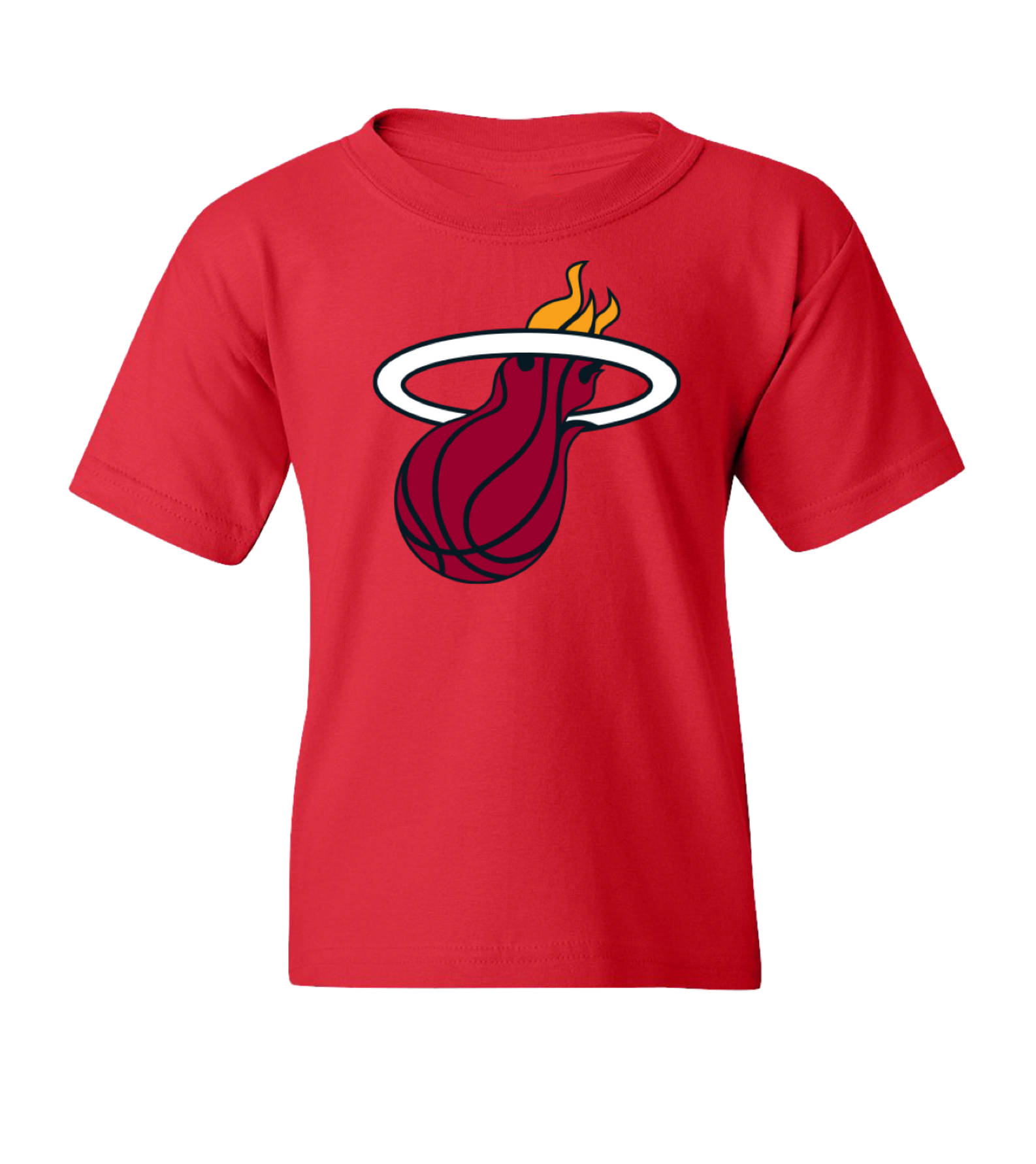 Miami HEAT Red Logo Youth Tee Youth Tee Item Of The Game   