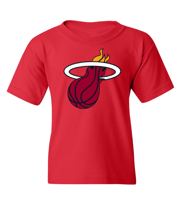 Miami HEAT Red Logo Youth Tee Youth Tee Item Of The Game   