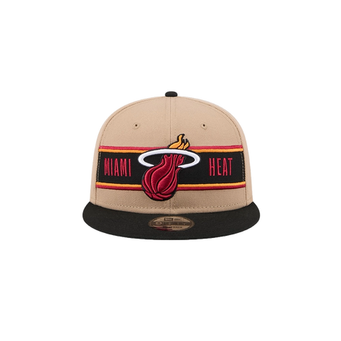 New Era Miami HEAT 2024 Draft Snapback