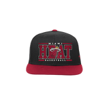 Miami HEAT Retro Basketball Youth Snapback - 1