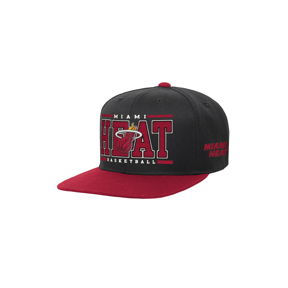 Miami HEAT Retro Basketball Youth Snapback Youth Hat Outerstuff   