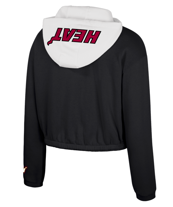 Stadium Essentials Miami HEAT Quarter Zip Women's Hoodie Women's Hoodie Stadium Essentials   