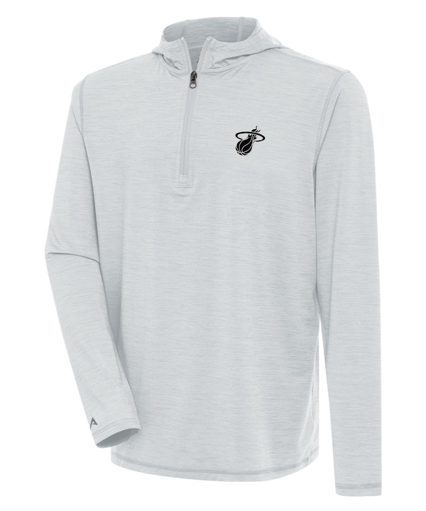 Antigua Miami HEAT 1/4 Zip Top Hoodie Men's Hoodie Antigua   