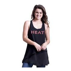 Miss Fanatic Miami HEAT Women's Angel Face Tank WOMENS TEES MISS FANATICS    - featured image