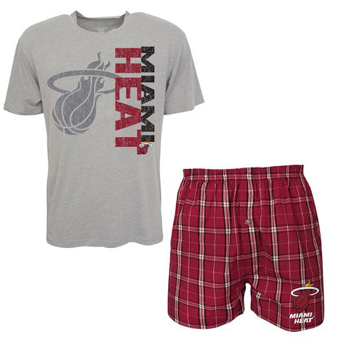 Concepts Sports Miami HEAT Top and Boxer Set