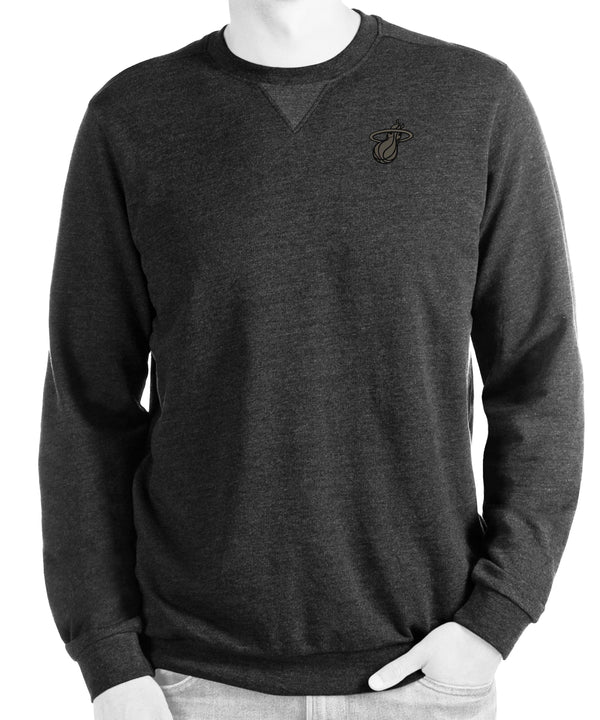 Antigua Miami HEAT Tonal Crewneck Men's Crewneck Sweater Antigua   