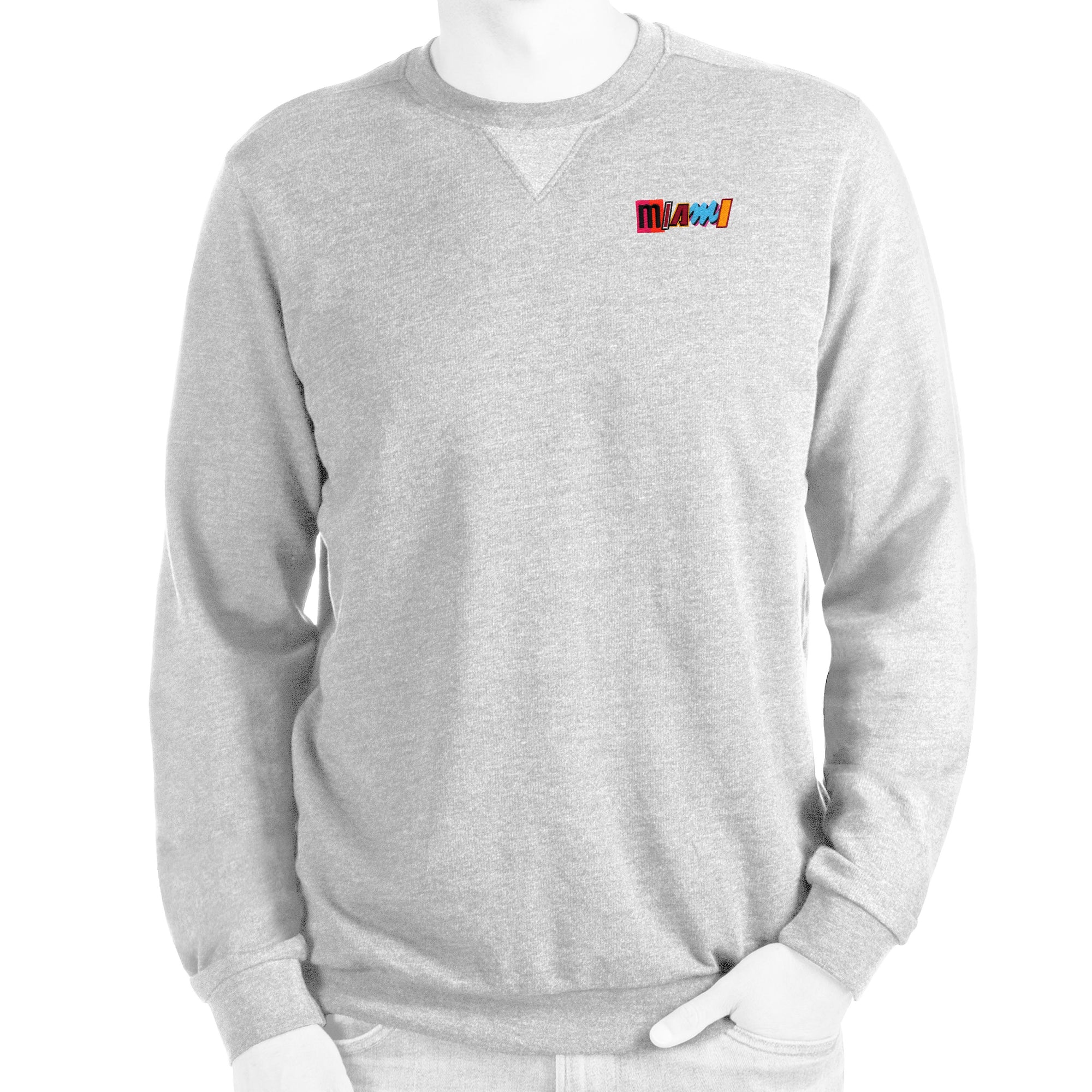 Antigua Miami Mashup Vol. 2 Crewneck Men's Crewneck Sweater Antigua   