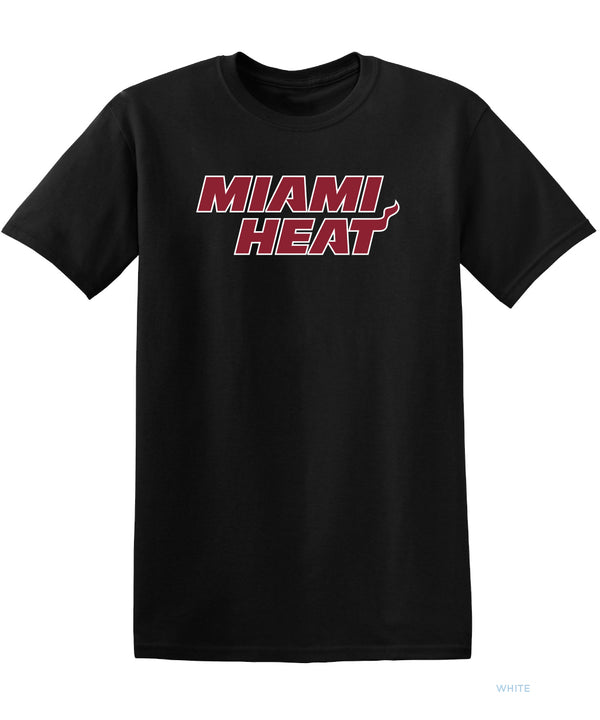 Miami HEAT Wordmark Logo Tee Men's Tee ITEM OF THE GAME   