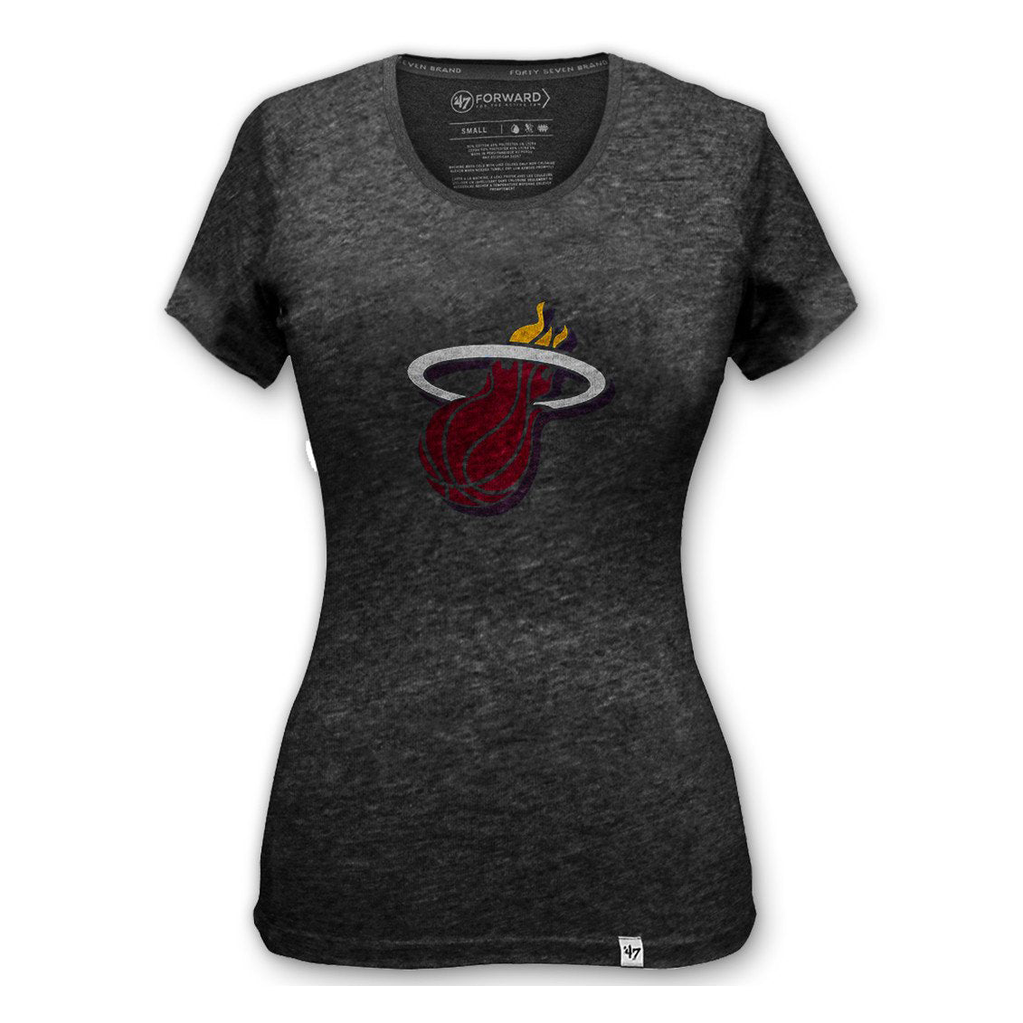 '47 Brand Brand Miami HEAT High Point Tee Women's Tee '47 Brand S  