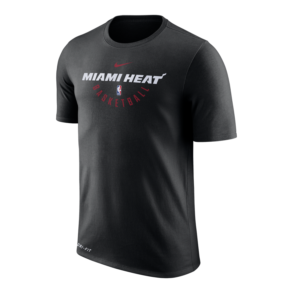 Nike Miami HEAT Short Sleeve Practice Tee Men Tees NIKE    - featured image