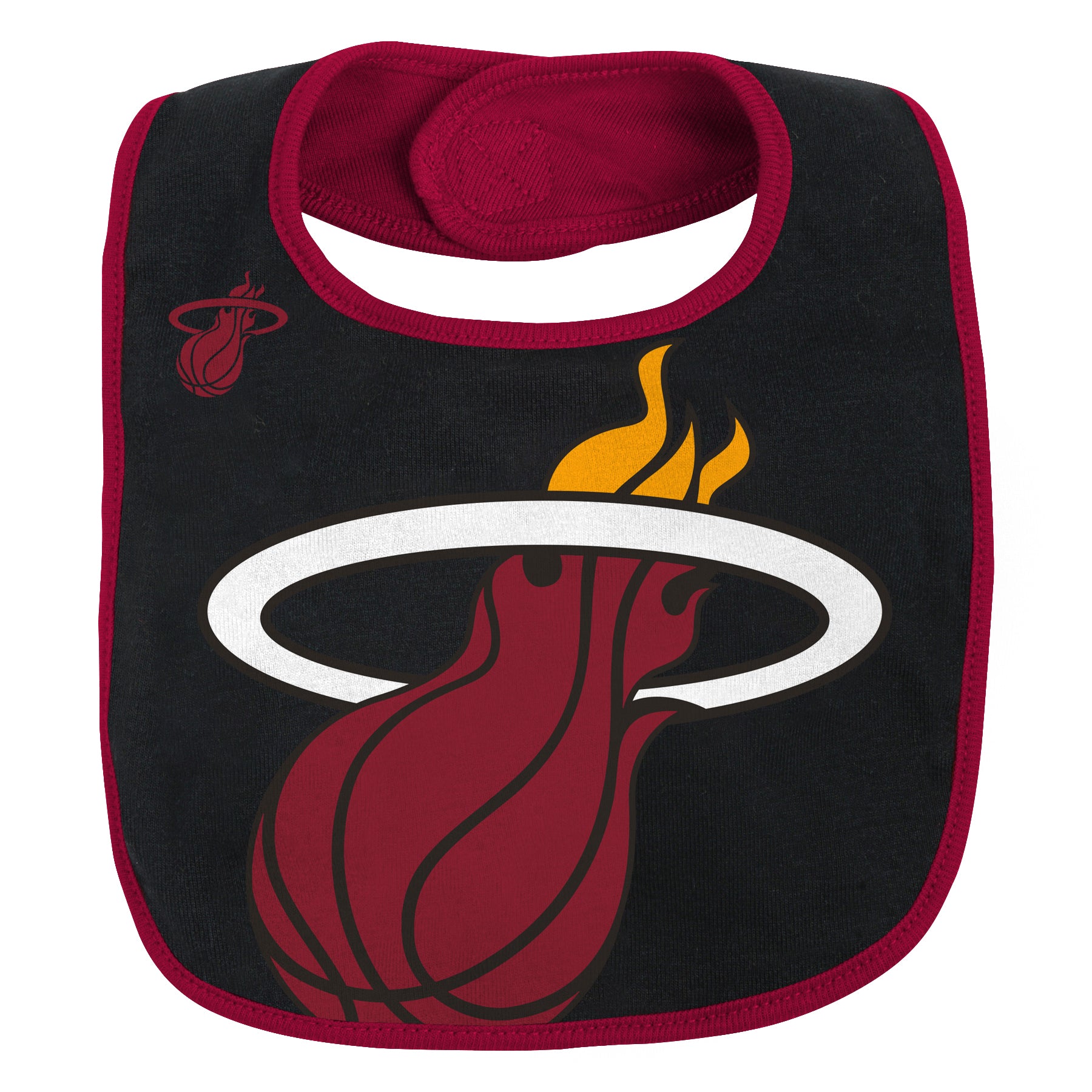 Miami HEAT Overtime Bib & Bootie Infant Set Outerstuff