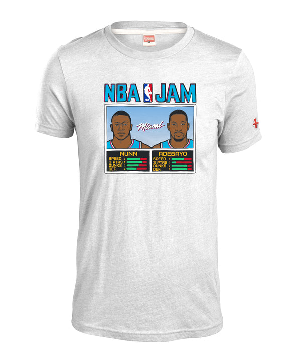 Homage Adebayo & Nunn NBA JAM ViceWave Tee Men's Tee Homage   