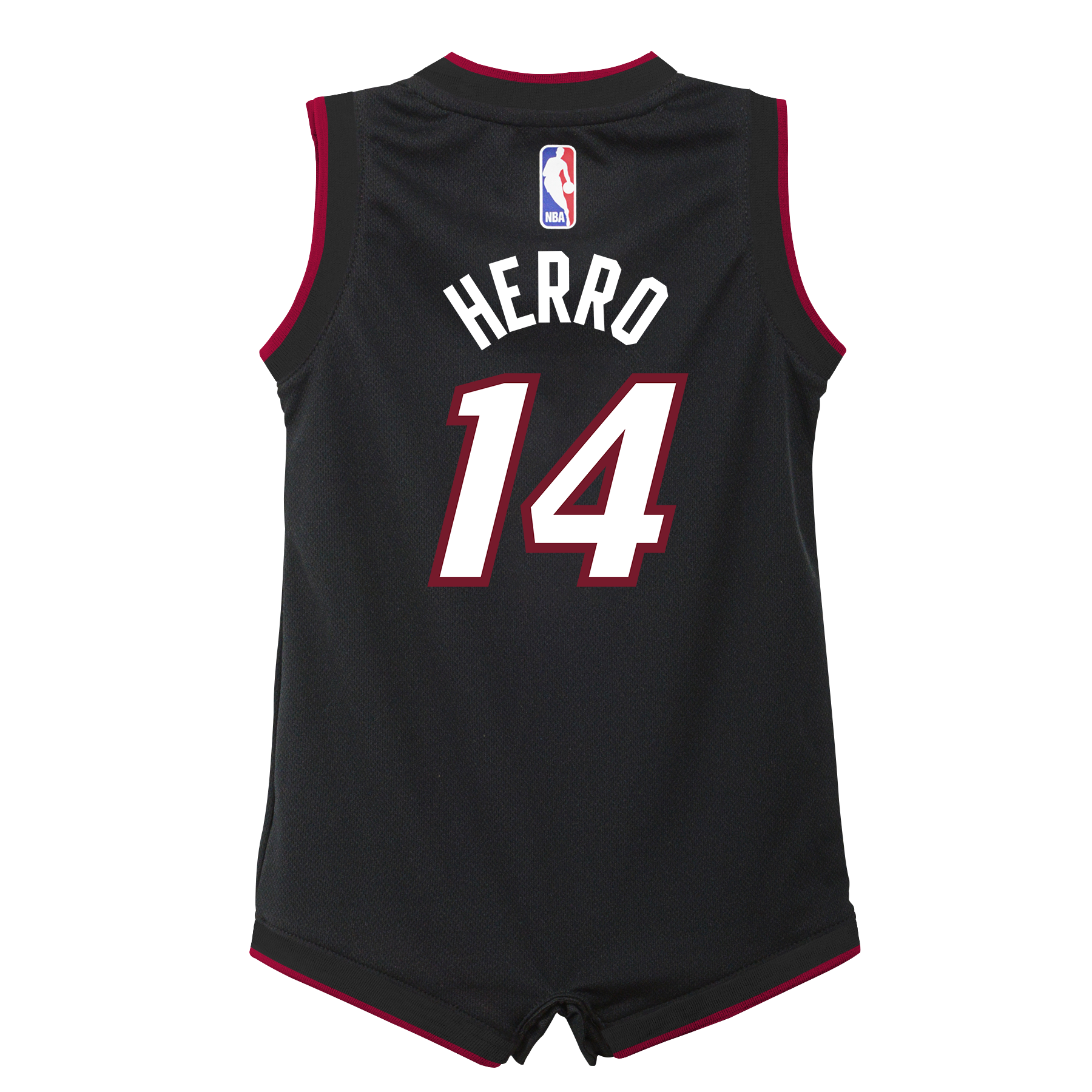 Tyler Herro Nike Icon Black Infant Onesie Jersey Infant Jersey Nike   