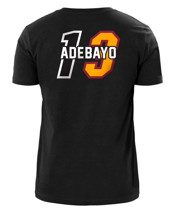 Bam Adebayo New Era Miami HEAT Mashup Name & Number Tee Unisex Tee New Era   