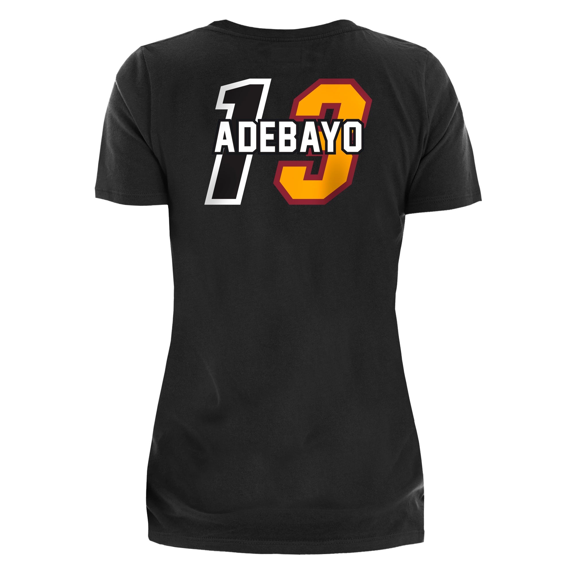 Bam Adebayo New Era Miami HEAT Mashup Name & Number Women's Tee Women's Tee New Era   