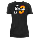 Bam Adebayo New Era Miami HEAT Mashup Name & Number Women's Tee - 1
