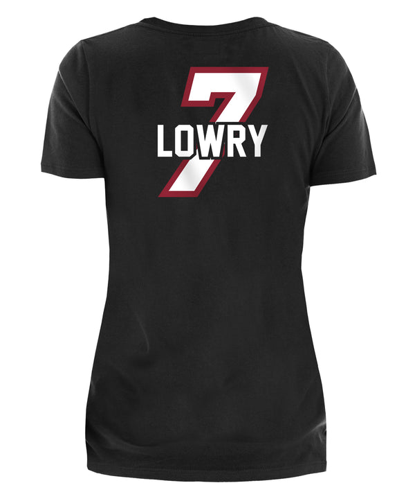 Kyle Lowry New Era Miami HEAT Mashup Name & Number Tee Unisex Tee New Era   