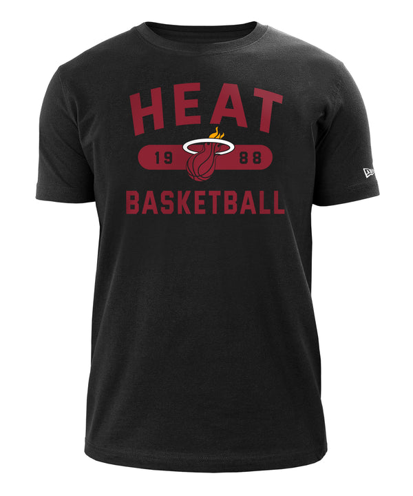 New Era Miami HEAT Basketball Tee Unisex Tee New Era   