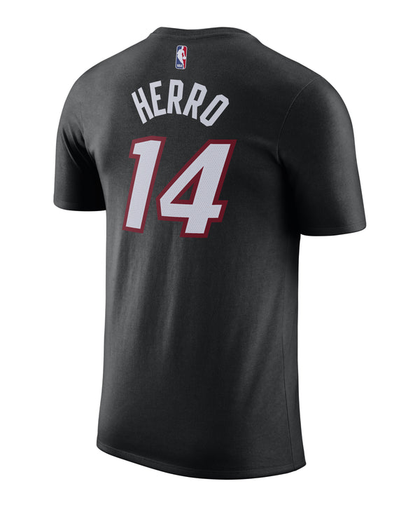 Tyler Herro Icon Black Name & Number Tee Men's Tee Nike   