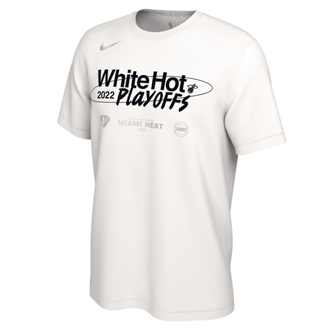 Era White Miami Heat City Edition Brushed Jersey T-Shirt, hoodie