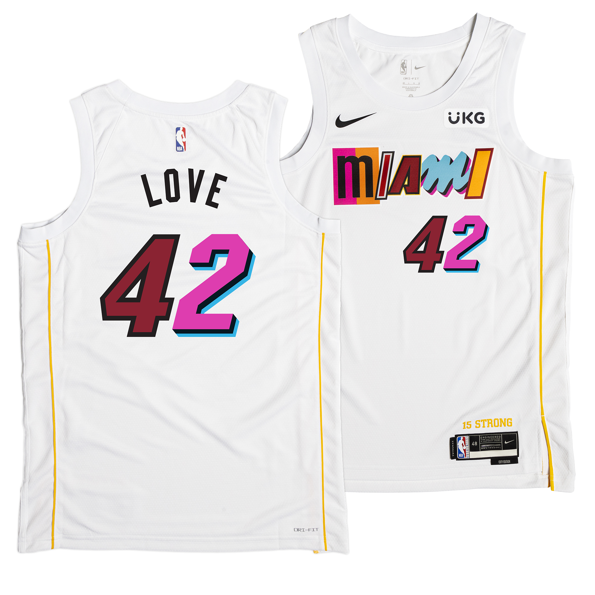 Kevin Love Nike Miami Mashup Vol. 2 Youth Swingman Jersey - Player's C –  Miami HEAT Store