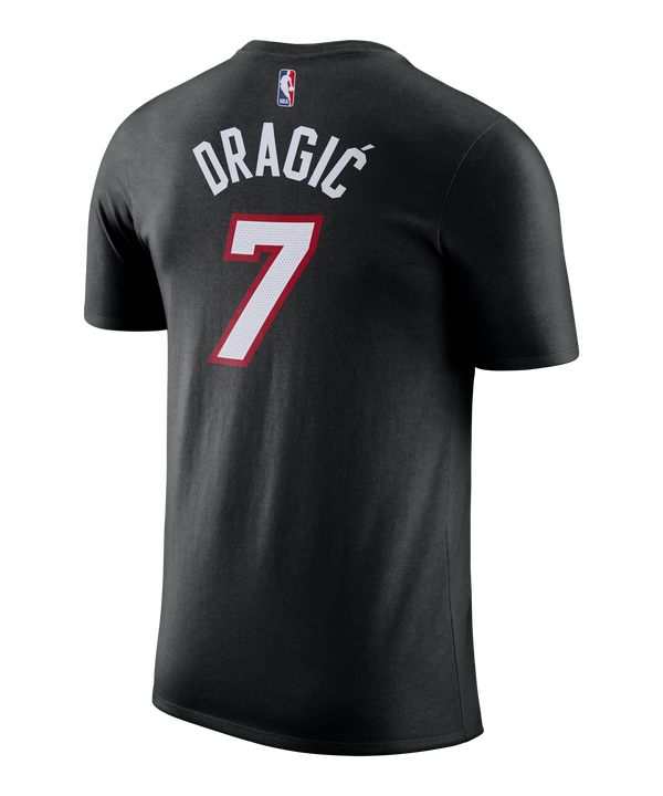 Goran Dragic Nike Miami HEAT Youth Black Name & Number Tee Youth Tee Nike   