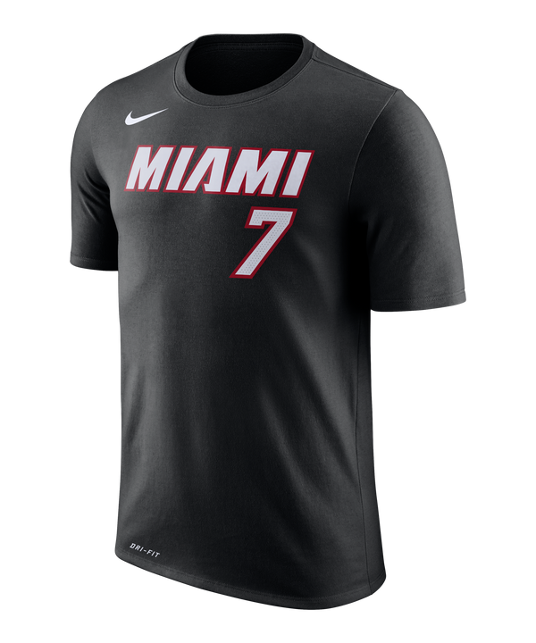 Goran Dragic Nike Miami HEAT Youth Black Name & Number Tee Youth Tee Nike   