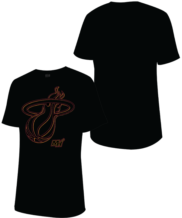 Stadium Essentials Miami HEAT Element Tee Unisex Tee Stadium Essentials   