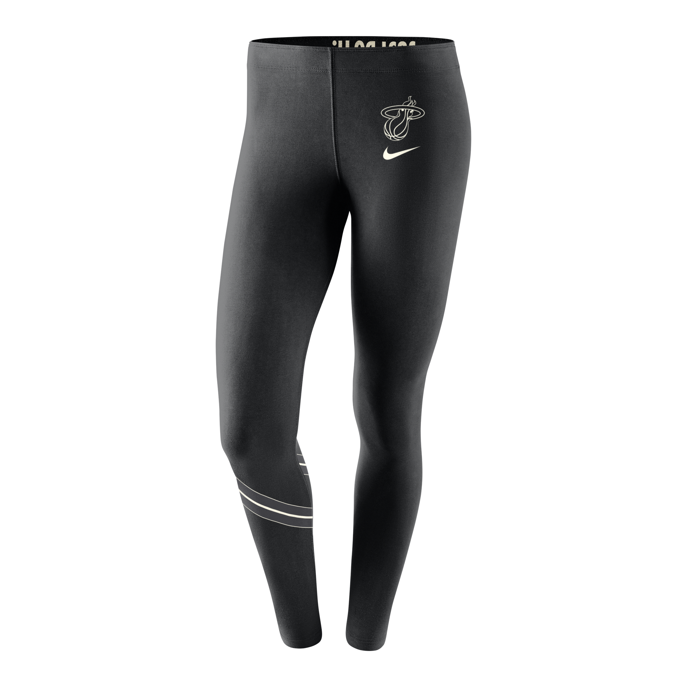 Nike Miami HEAT Ladies Black & White Leg-A-See Pants – Miami HEAT Store