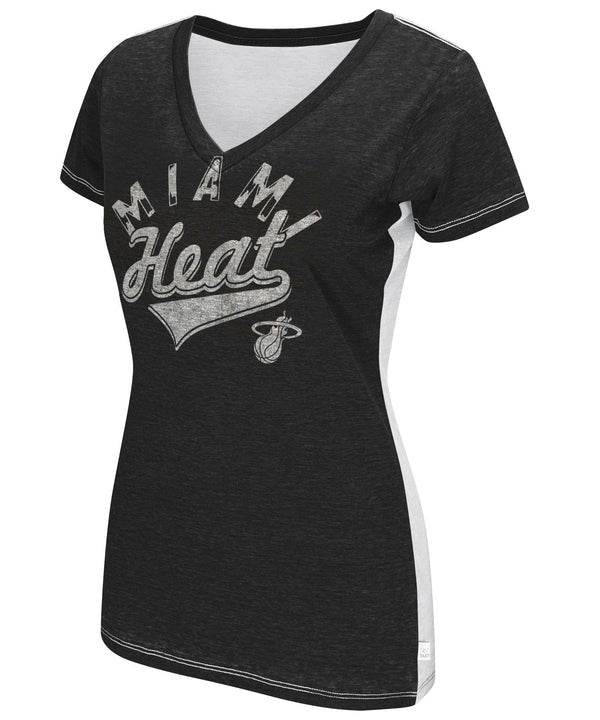 Touch By Alyssa Milano Miami HEAT Ladies Bases Loaded Tee Women's Tee G-III Sports   