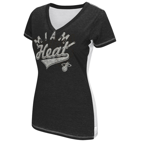 Touch By Alyssa Milano Miami HEAT Ladies Bases Loaded Tee