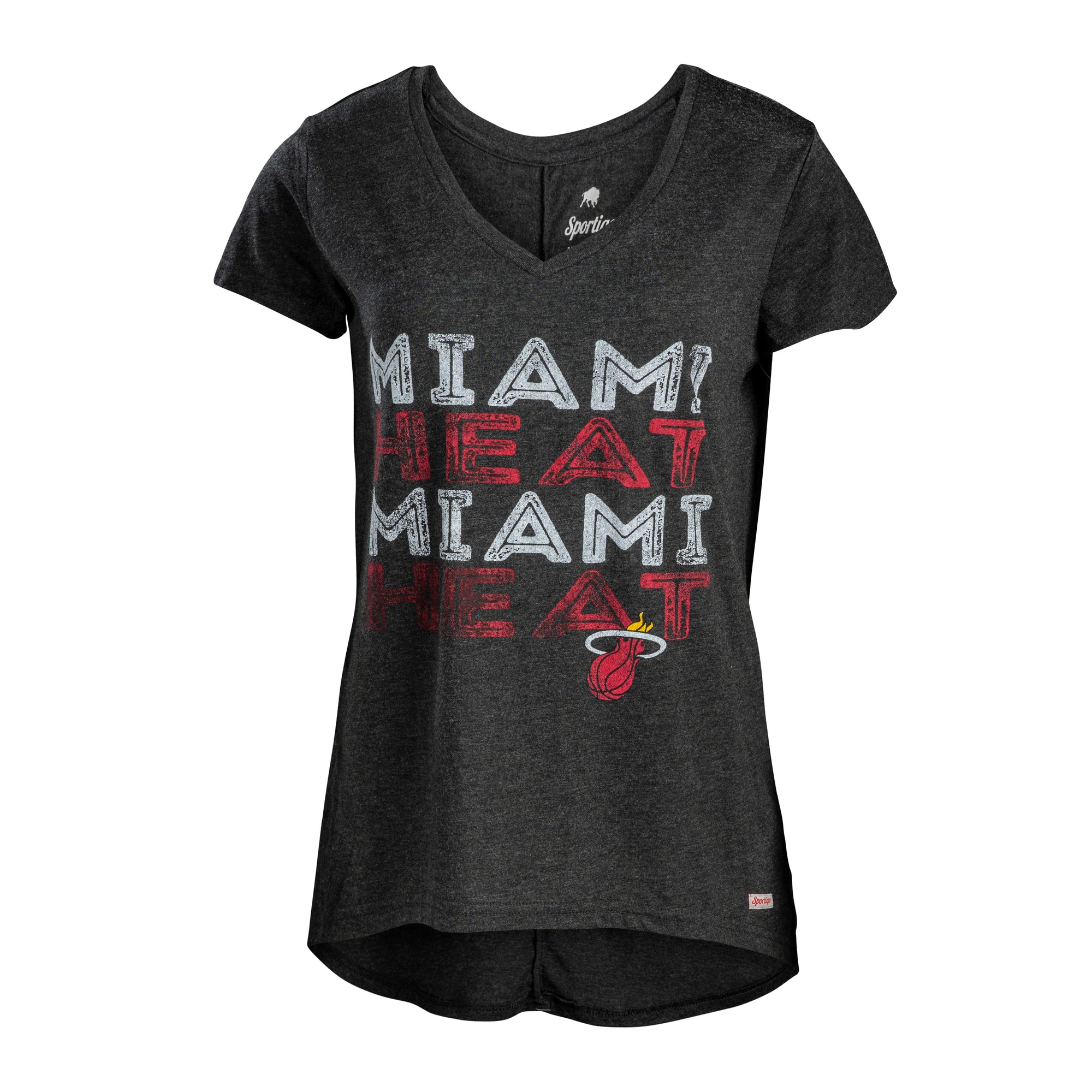 Sportiqe Miami HEAT Ladies Donia Tee Women's Tee Sportiqe   