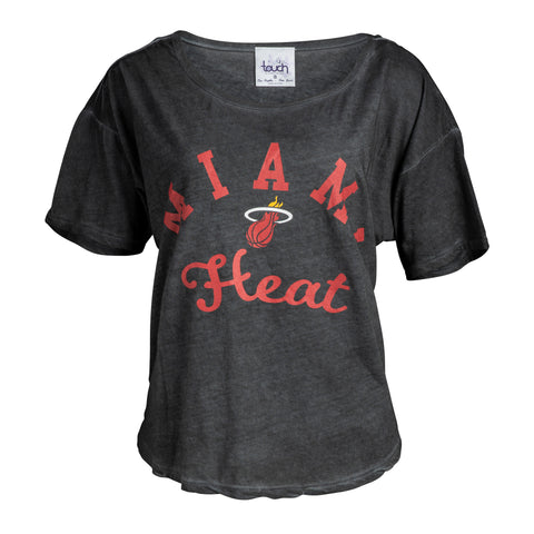 Touch by Alisa Milano Miami HEAT Second Base Reversible Tee