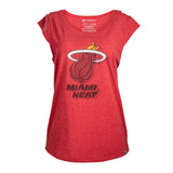 '47 Brand Miami HEAT Ladies Speed Up Tee - 1