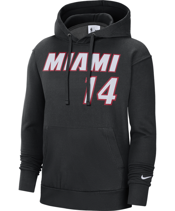 Tyler Herro Nike Icon Black Name & Number Hoodie Men's Hoodie Nike   